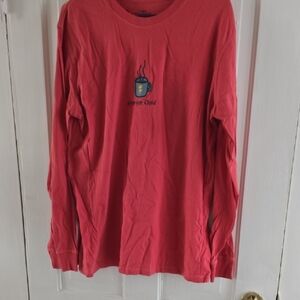 Salmon Long Sleeve Women's Shirt 040